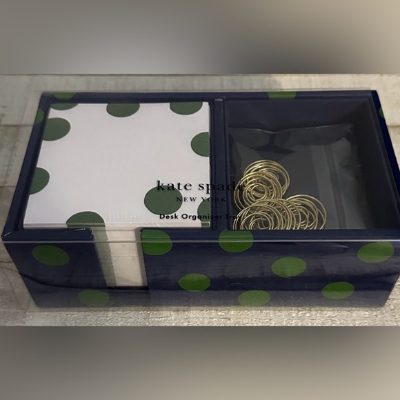 kate spade Other - KATE SPADE NWT

Desk organizer notes tray